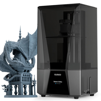 ELEGOO Saturn 3 Ultra Resin 3D Printer - Side View