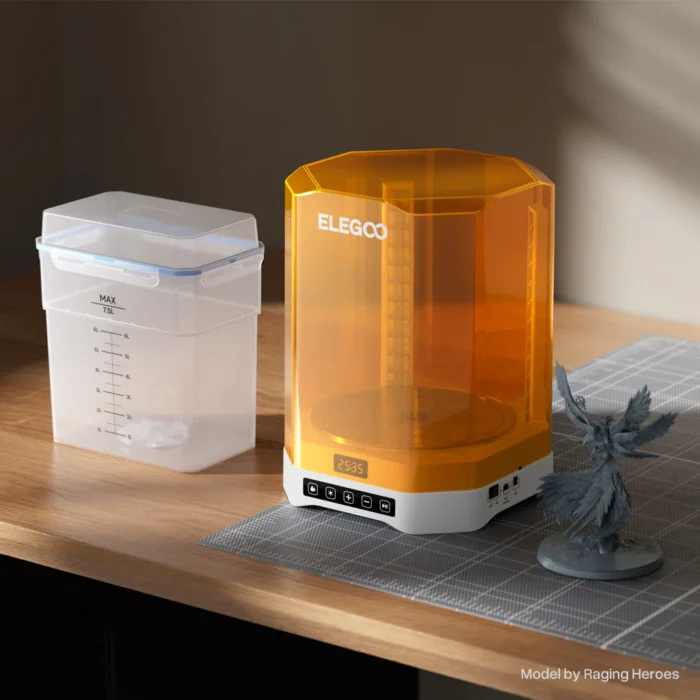 ELEGOO Mercury Plus 3.0 Wash and Cure Station - Detail View