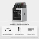 Bambu Lab X1-Carbon Combo FDM 3D Printer | 256 × 256 × 256 mm - Image 6