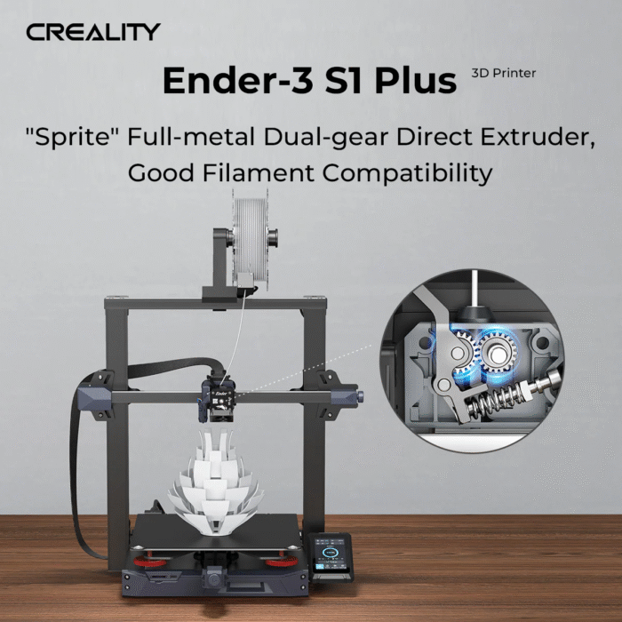 Creality Ender-3 S1 Plus 3D Printer - Front View
