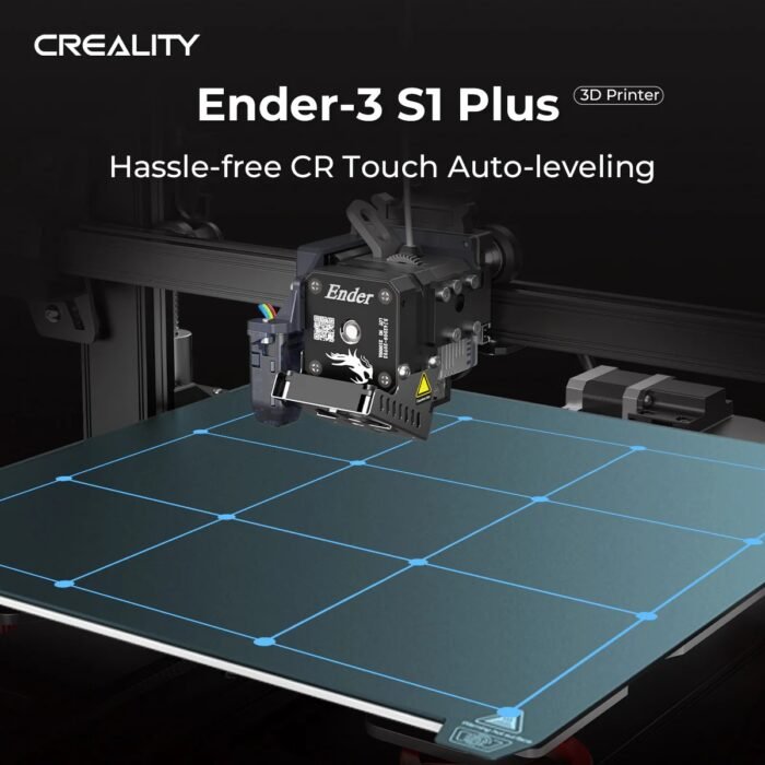 Creality Ender-3 S1 Plus 3D Printer - Side View