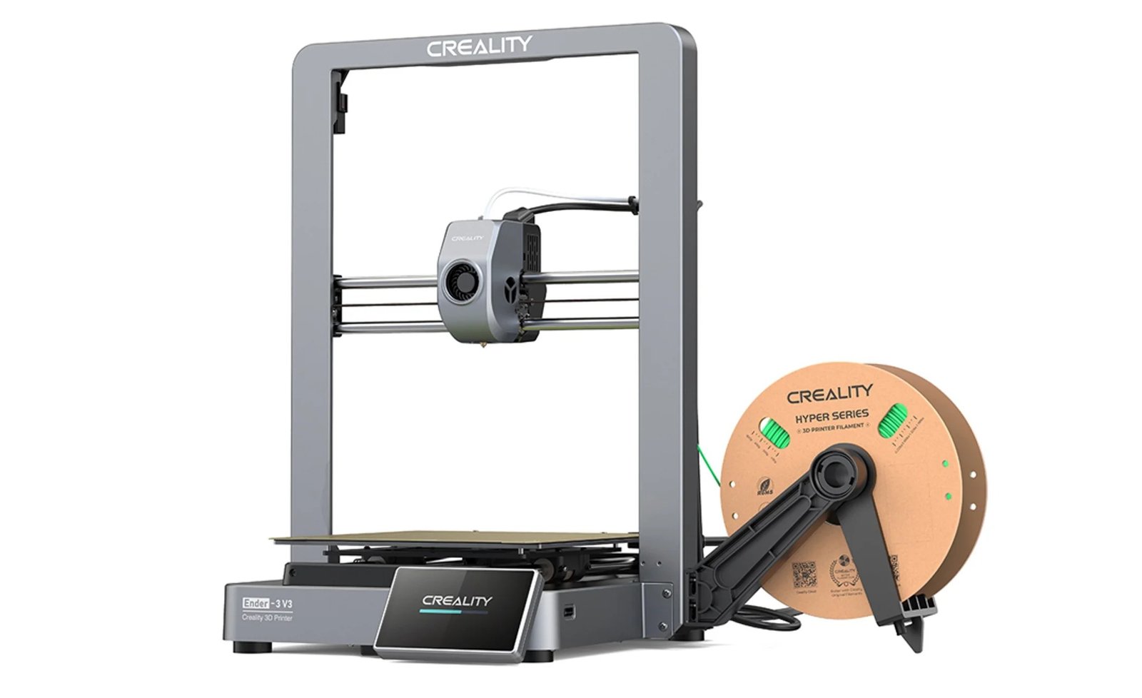 Creality Ender-3 V3 3D Printer - Side View