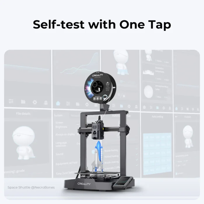 Creality Ender-3 V3 KE 3D Printer - Touch Screen Display