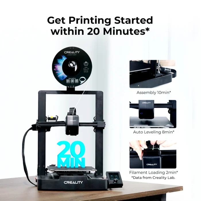 Creality Ender-3 V3 SE 3D Printer - Front View