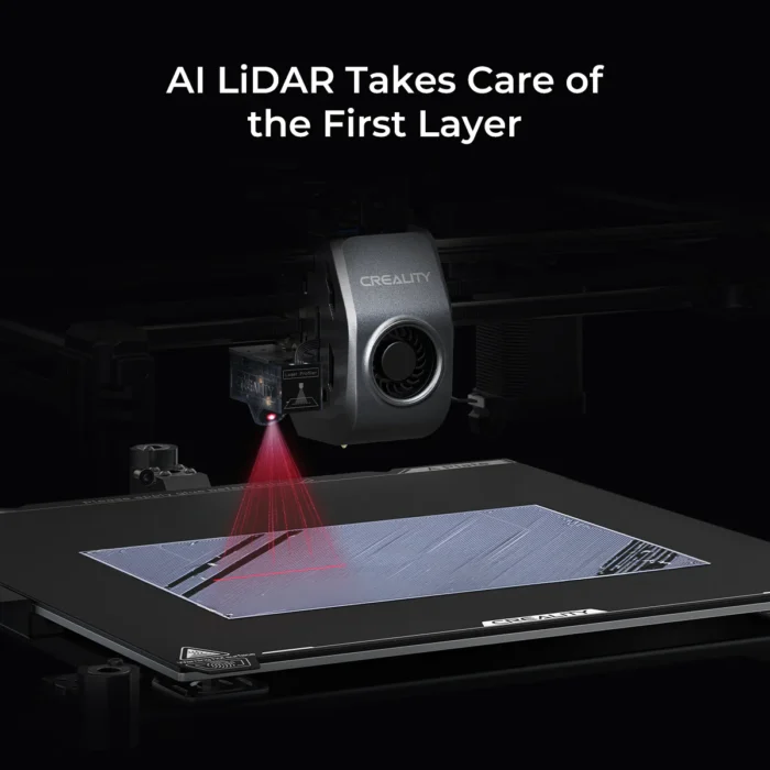 Creality K1 Max AI Fast 3D Printer - Nozzle Detail