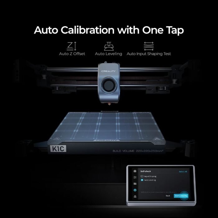 Creality K1C 3D Printer - Build Volume