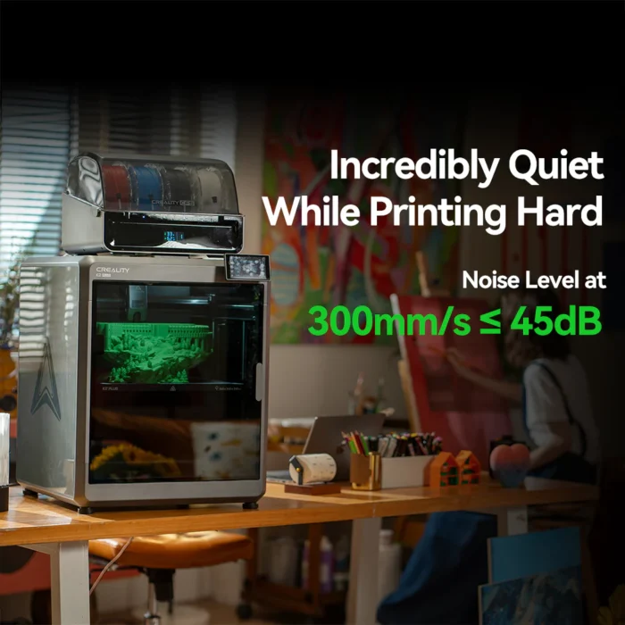 Creality K2 Plus Combo 3D Printer - Front View