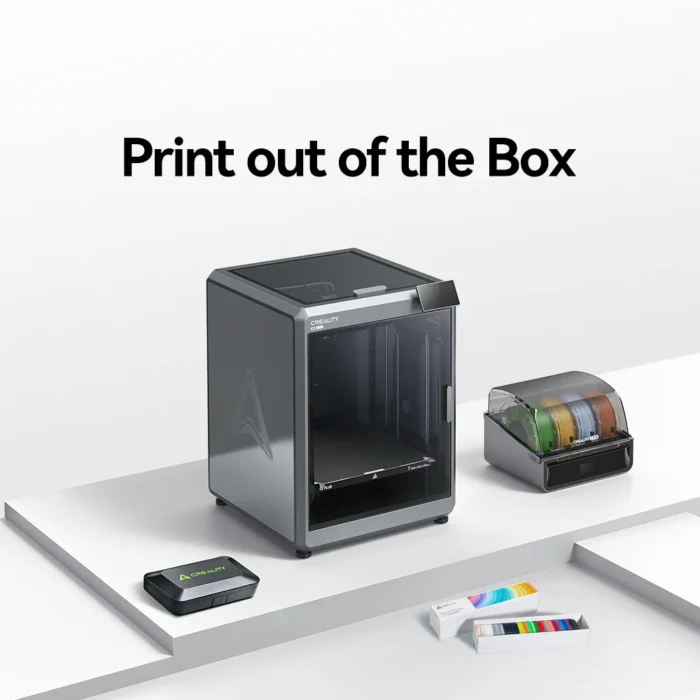 Creality K2 Plus Combo 3D Printer - Angled View