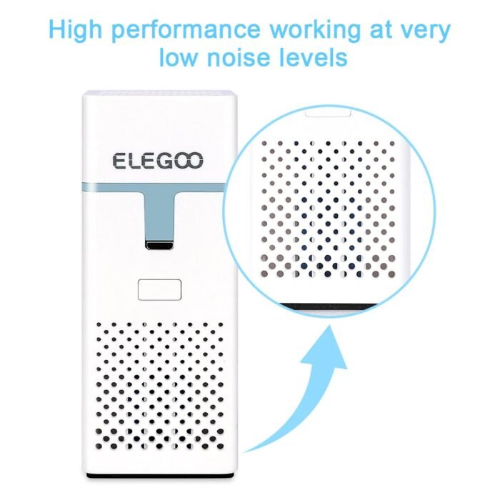 ELEGOO Mini Air Purifier (2 Pcs) - Low Noise Operation