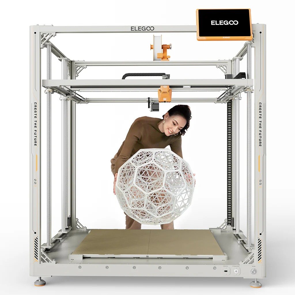 Elegoo OrganeStorm Giga_11 ELEGOO OrangeStorm Giga FDM 3D Printer - Control Panel