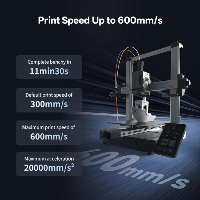 Anycubic Kobra 3 V2 Combo 3D Printer | 255 × 255 × 260 mm with ACE Pro Multi-Color Printing | High-Speed FDM Printer” - Image 5