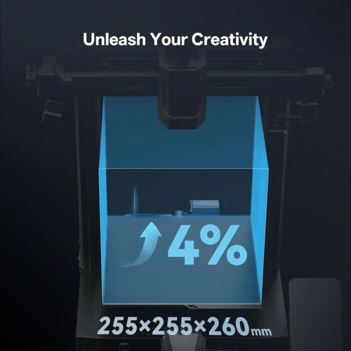 Anycubic Kobra 3 V2 Combo 3D Printer | 255 × 255 × 260 mm with ACE Pro Multi-Color Printing | High-Speed FDM Printer” - Image 3