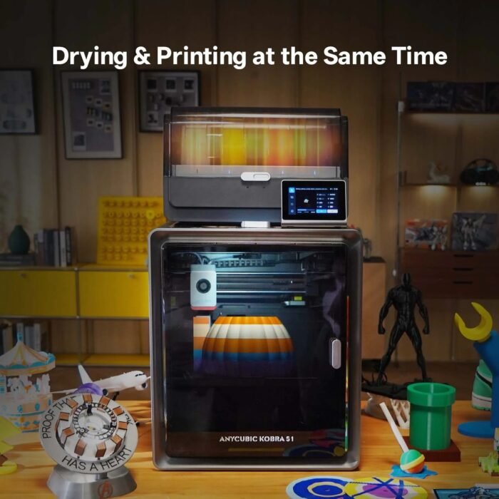 Anycubic Kobra S1 Combo FDM 3D Printer | 250 × 250 × 250 mm - Image 8