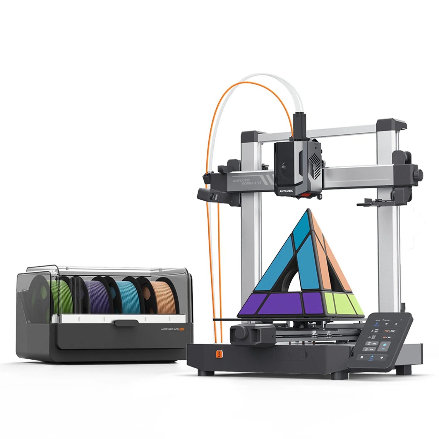 Kobra3V2-4colors Anycubic Kobra 3 V2 Combo