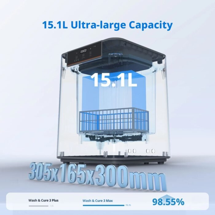 Anycubic Wash & Cure 3 Max | 305 × 165 × 300mm - Image 6