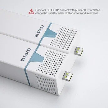 ELEGOO USB Air Purifier (2 Pcs) - Connected to Printer