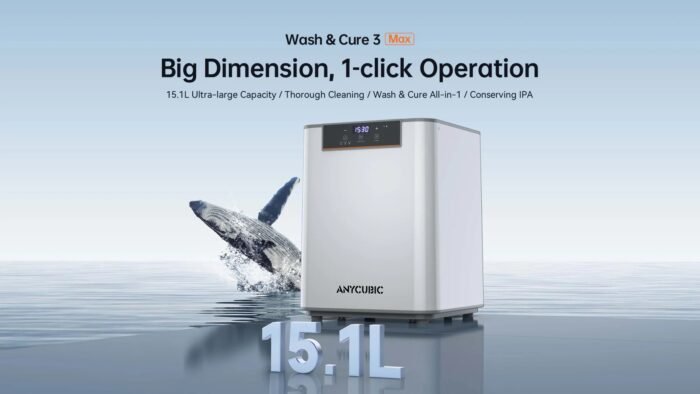 Anycubic Wash & Cure 3 Max | 305 × 165 × 300mm - Image 9