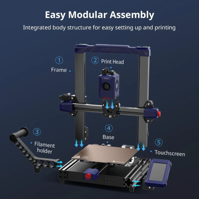 Anycubic Kobra 2 Pro 3D Printer | 220 × 220 × 250 mm - Image 4