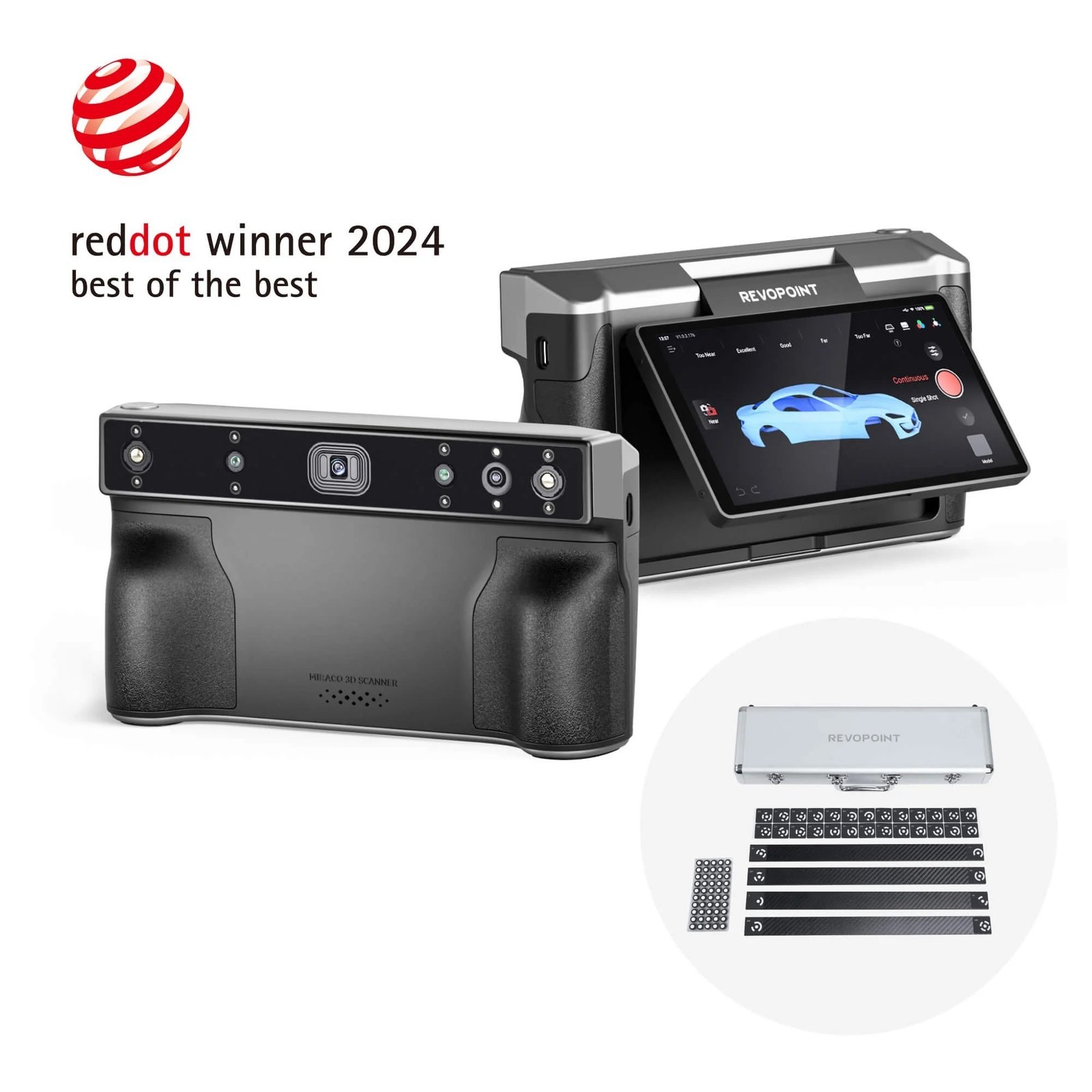 Revopoint MIRACO Plus First Standalone 3D Scanner with Photogrammetric Metrology Capabilities (19) Revopoint MIRACO Plus First Standalone 3D Scanner with Photogrammetric Metrology Capabilities