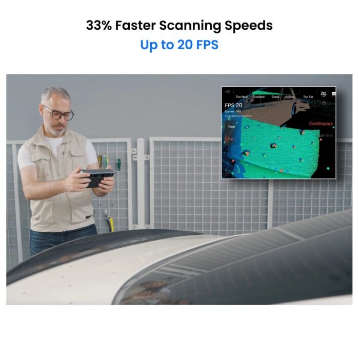 Revopoint MIRACO Plus First Standalone 3D Scanner with Photogrammetric Metrology Capabilities - Image 4