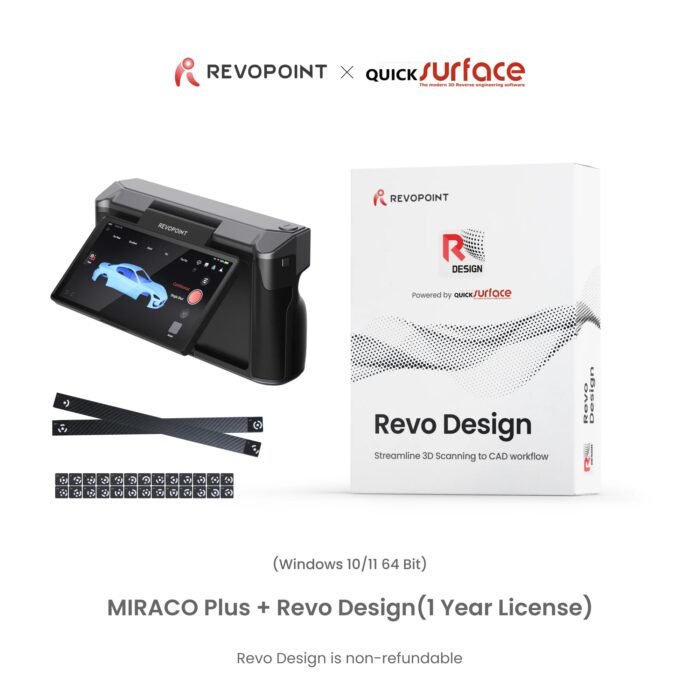 Revopoint MIRACO Plus First Standalone 3D Scanner with Photogrammetric Metrology Capabilities - Image 8