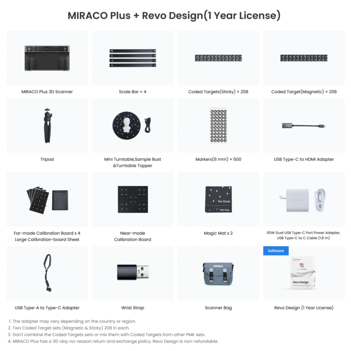 Revopoint MIRACO Plus First Standalone 3D Scanner with Photogrammetric Metrology Capabilities - Image 5