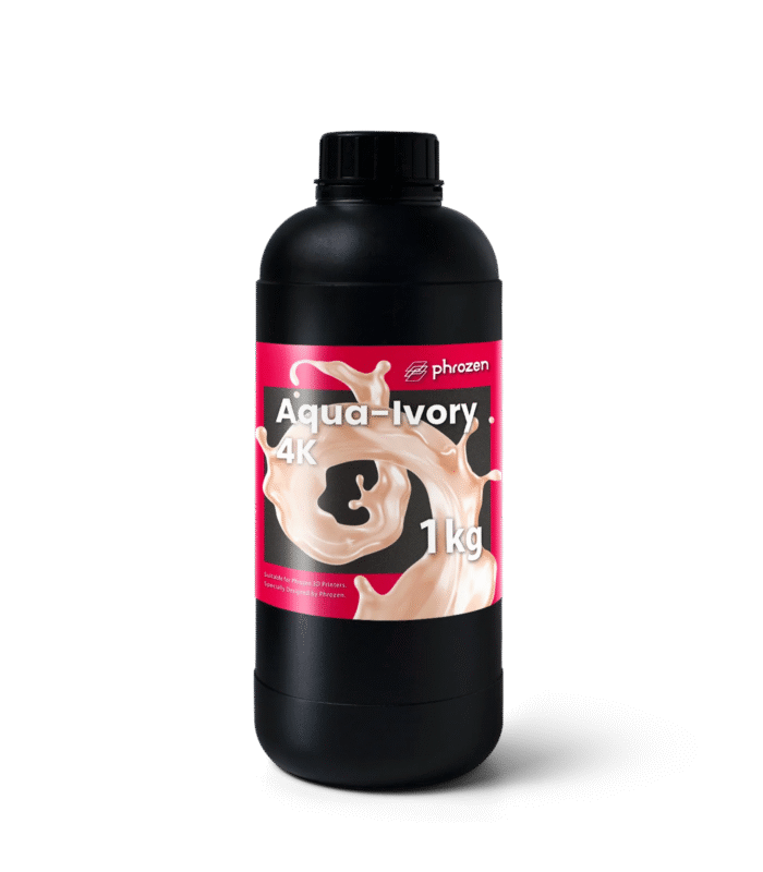 Phrozen Aqua 4K 3D Printing Resin - Aqua-Ivory 4K 1 kg bottle