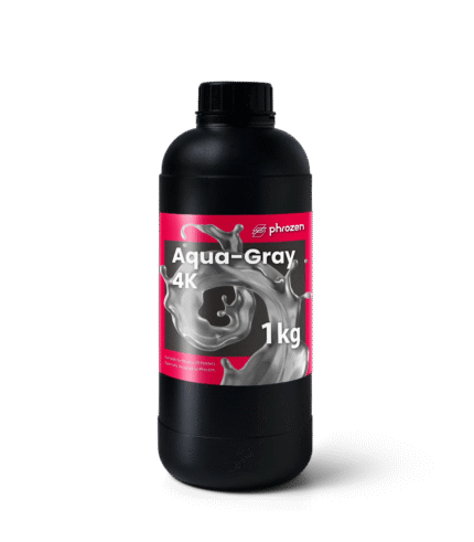 Phrozen Aqua 4K 3D Printing Resin - Aqua-Grey 4K 1 kg bottle