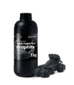 Phrozen Aqua Hyperfine 3D Printing Resin 1 kg - Graphite 1 kg bottle with printed vehicle model