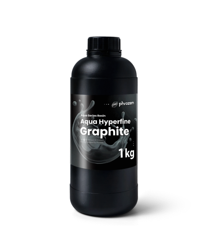 Phrozen Aqua Hyperfine 3D Printing Resin 1 kg - Graphite 1 kg bottle