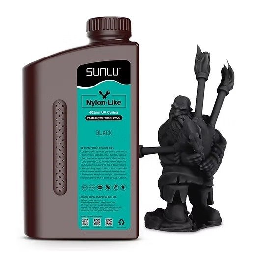 Sunlu Nylon like Resin - Black 1KG Sunlu Nylon like Resin - Black 1KG