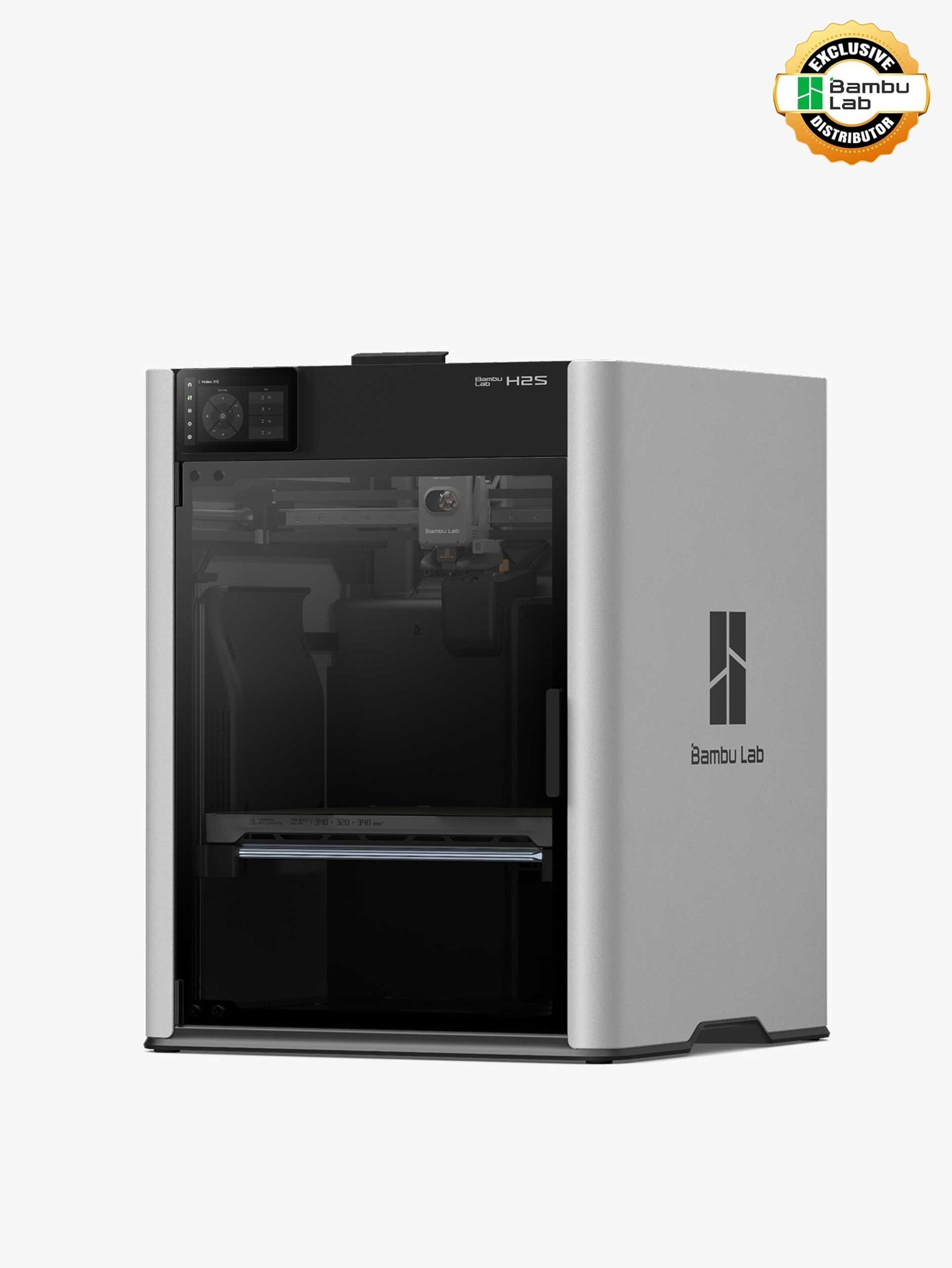 Bambu Lab H2S 3D Printer | 340 x 320 x 340 mm³ - Voxelstudio