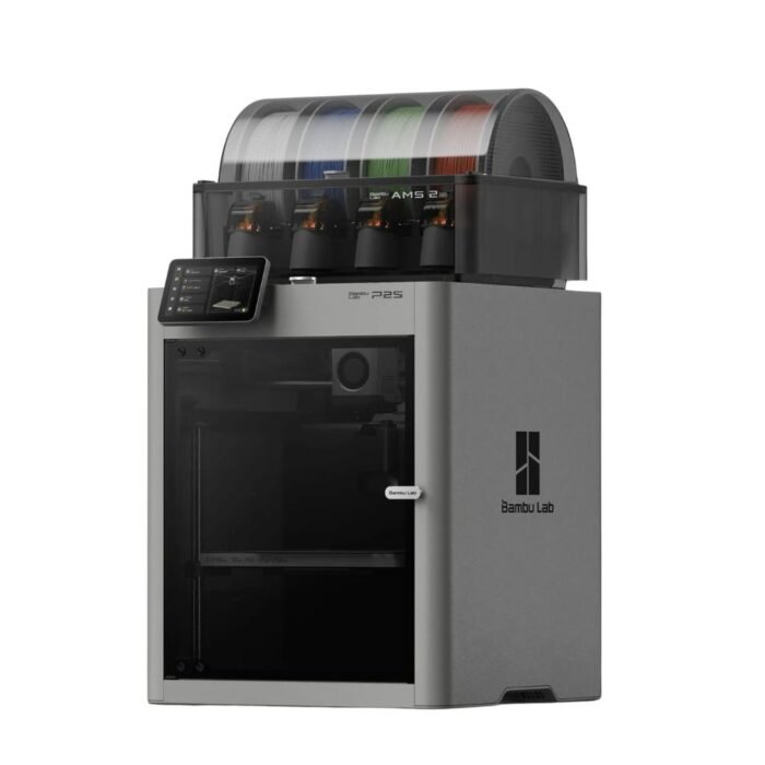BAMBU LAB P2S WITH AMS 2 PRO COMBO 3D PRINTER | 256 x 256 x 256 mm | MULTI COLOR HIGH SPEED FDM 3D PRINTER - Image 2