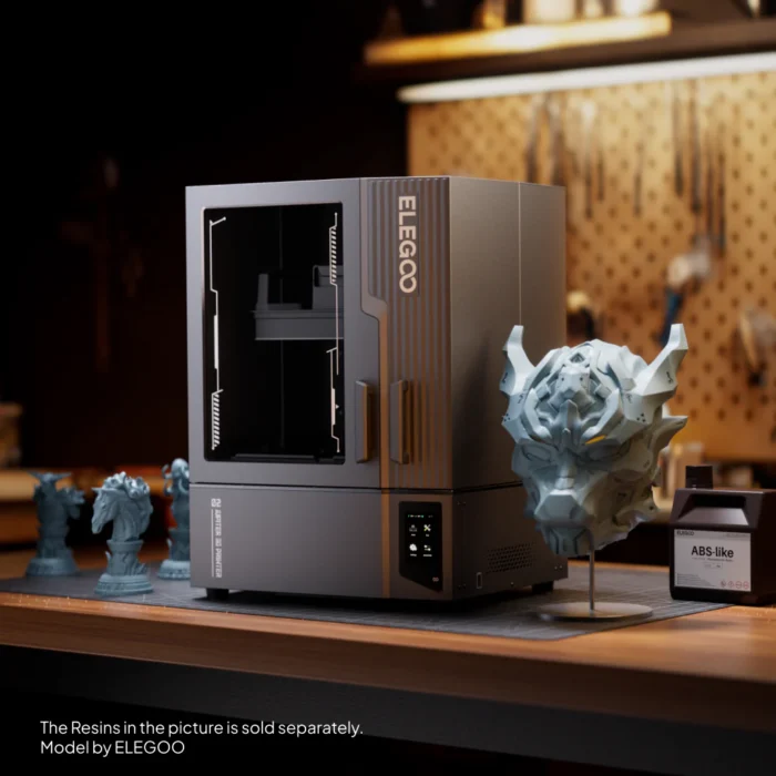 ELEGOO Jupiter 2 Resin 3D Printer - Angle View