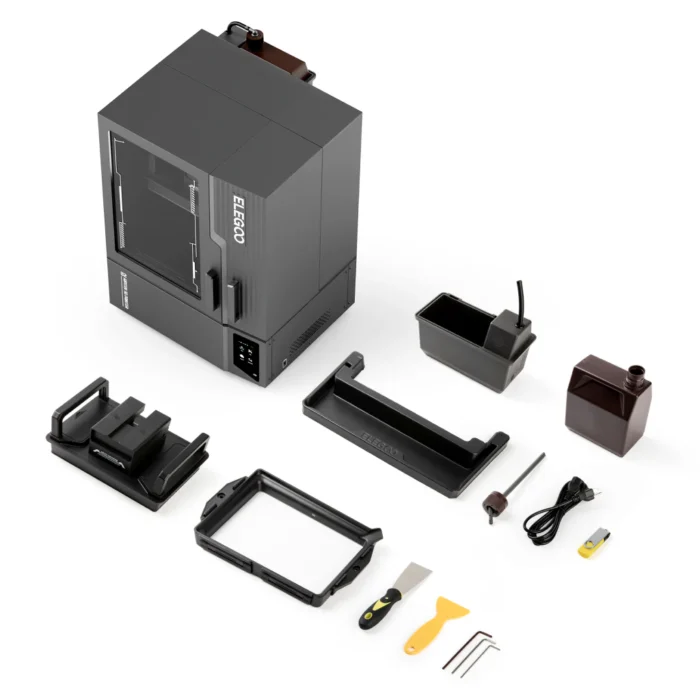 ELEGOO Jupiter 2 Resin 3D Printer - Side View