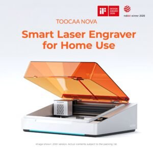 Toocaa NOVA Plus-20W Laser Engraver - Front Hero View