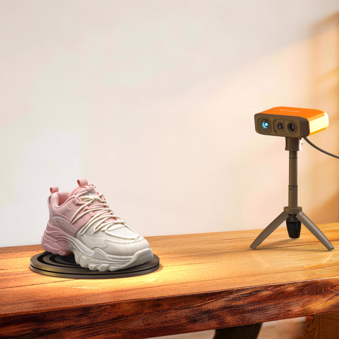 3DMakerpro Fox 3D Scanner - AI SLAM Tracking Demo