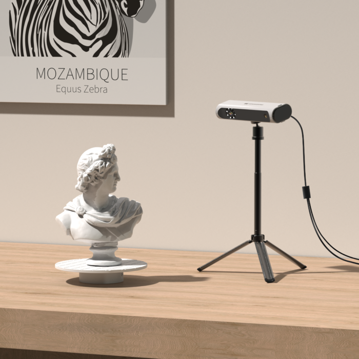 3DMakerpro Lynx - Tripod Setup Sculpture Scan