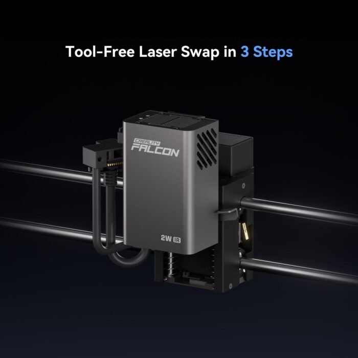 Creality Falcon A1 Pro 20W Laser Engraver & Cutter - Laser Module Detail