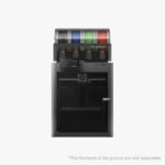 Bambu Lab X2D AMS Combo 3D Printer - Front View with AMS 2 Pro