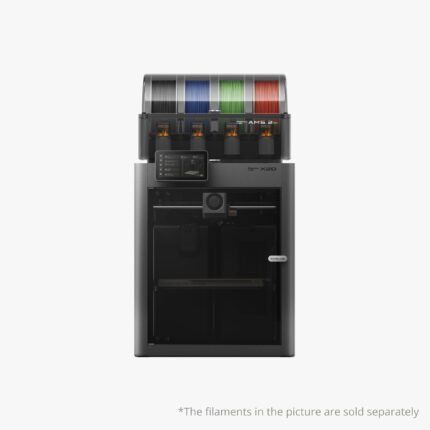 Bambu Lab X2D AMS Combo 3D Printer - Front View with AMS 2 Pro