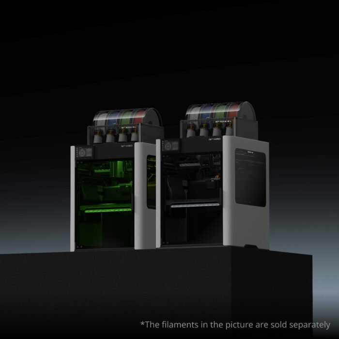 Bambu Lab H2D AMS Combo 3D Printer - Lifestyle Studio Shot