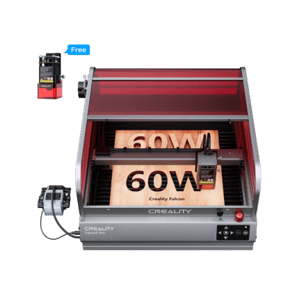 Creality Falcon2 Pro 60W Pro-Safe Laser Engraver & Cutter - Front Hero View