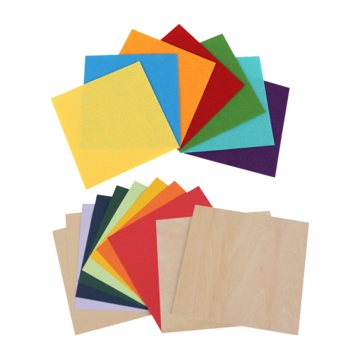 Creality Laser Material Package - Sample Sheets