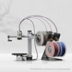 Bambu Lab A1 Mini Combo 3D Printer with AMS Lite - Hero Studio Shot