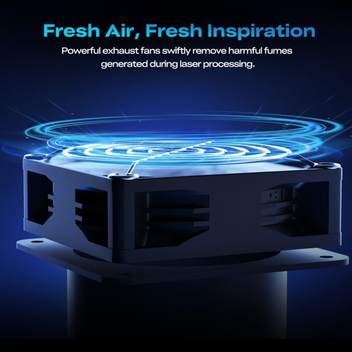 Creality Falcon2 Pro S 40W Laser Engraver - Exhaust Fan Detail