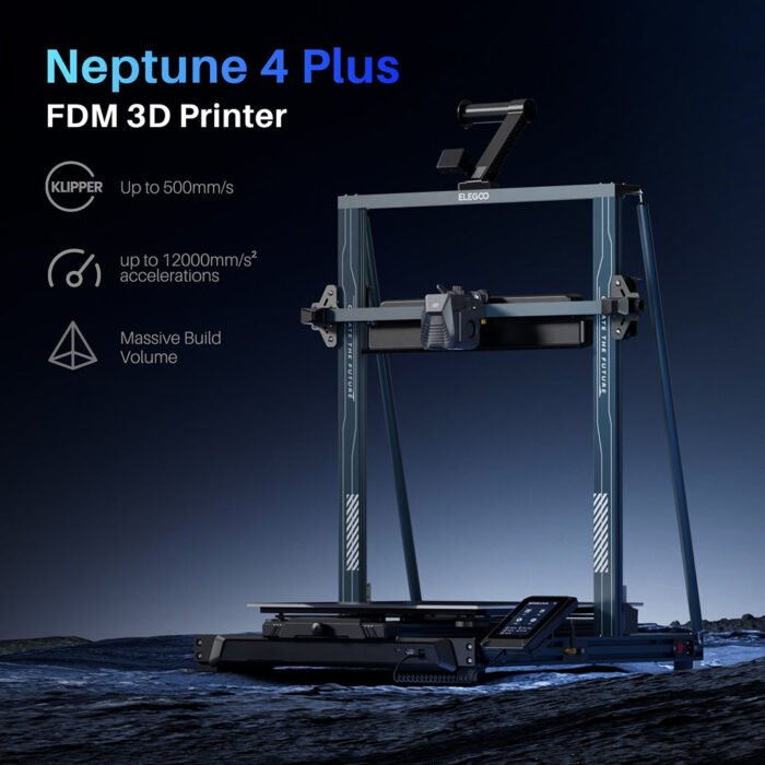 ELEGOO Neptune 4 Plus FDM 3D Printer - Detail View