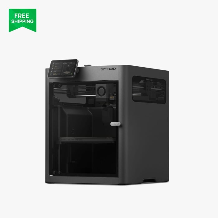 Bambu Lab X2D AMS Combo 3D Printer - Printer Body Three-Quarter View