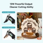Creality CR-Falcon 10W Laser Engraver & Cutter - Cutting Sample