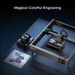Creality CR-Falcon2 22W Laser Engraver and Cutter - Colorful Engraving Sample